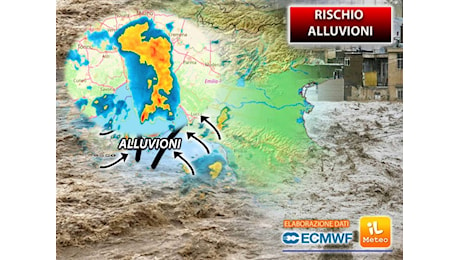 Avviso Meteo Piemonte e Liguria: Piogge Alluvionali per 48 ore, i settori ad alto rischio