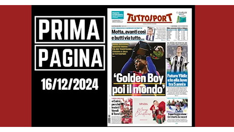 Prima pagina Tuttosport: “Yamal in esclusiva. Milan contestato”