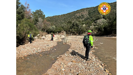 Nubifragi in Sardegna, trovata una maglia durante le ricerche del disperso a Monte Arcosu