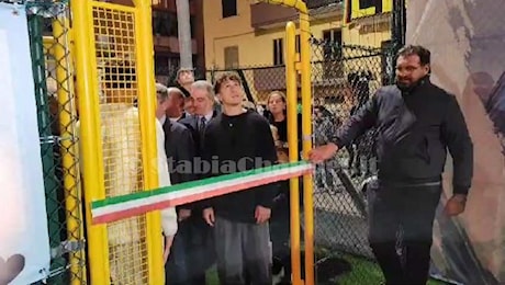 Castellammare - Cicerone, inaugurato il campo donato dai fratelli Esposito. Le emozioni di Salvatore e Sebastiano