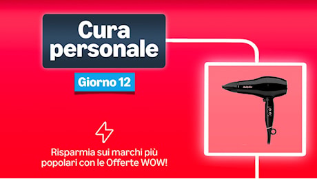 Le offerte WOW incontrano il Cyber Monday: grandi sconti sulla cura personale