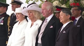Regno Unito, Carlo e Camilla accolgono la coppia imperiale giapponese