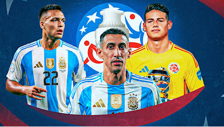 La Top 11 della Copa America 2024 scelta da GOAL: guidano Lautaro, Di Maria e James