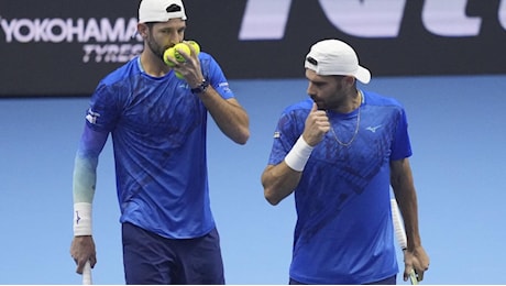 Bolelli e Vavassori sconfitti da Krawietz-Puetz, venerdì lo scontro diretto per la semifinale