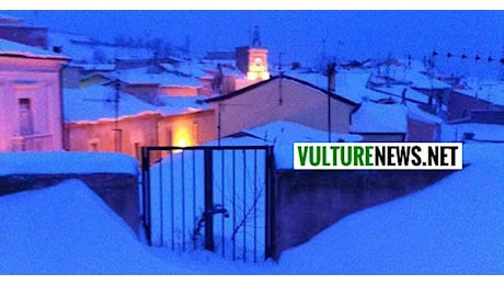 Meteo: sul Vulture-Melfese arriva la neve per le feste di Natale! Ecco le ultime previsioni