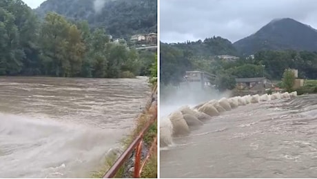 Bergamo, allerta meteo: stop alla Sanpellegrino e chiusura delle scuole, ecco dove e quali. «In un giorno attesa la pioggia di un mese»