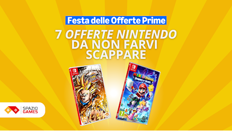 Fan Nintendo? Ecco 7 offerte Prime che non puoi lasciarti scappare!