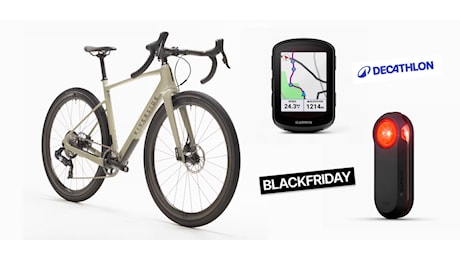 Sconti Decathlon: Garmin e bici a prezzi molto interessanti