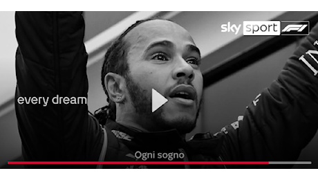 Grazie Lewis, il video omaggio della Mercedes a Lewis Hamilton [ VIDEO ]