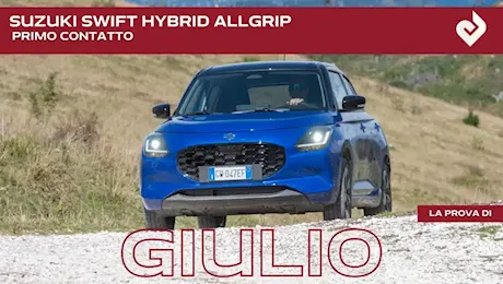 Prova in anteprima Suzuki Swift Hybrid AllGrip, è lei la 4×4 più piccola. Informazioni e prezzi