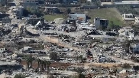 La fragile tregua in Libano, le immagini delle macerie a Kfar Kila