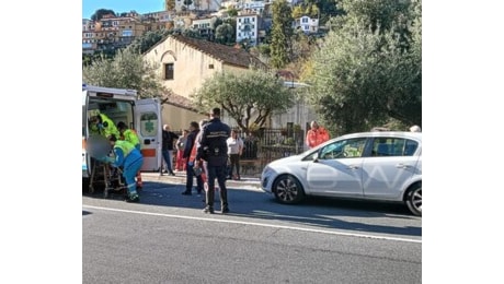 Sanremo: 39enne investita in via San Francesco, è tenuta in vita dalle macchine all'ospedale 'Borea'