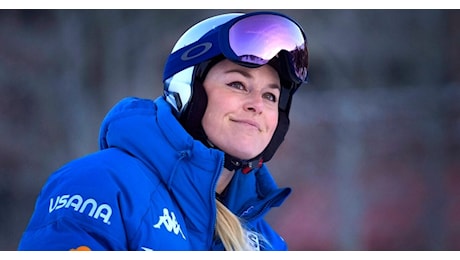 Lindsey Vonn seccata dalle critiche sul suo ritorno in pista