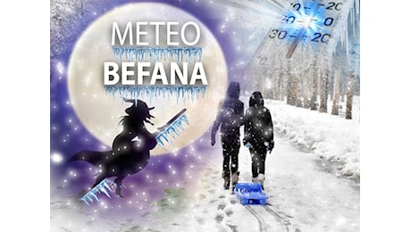 Meteo: Befana 2025 da brividi, tanto Freddo e Neve fino in Pianura, gli aggiornamenti