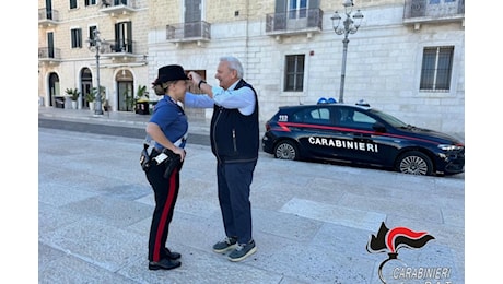 Trani: Oggi la festa dei Nonni: gli auguri dei Carabinieri del comando Bat