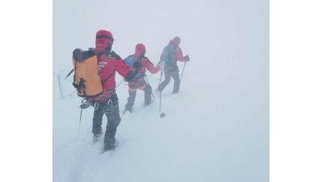 Alpinisti dispersi. Riprendono le ricerche, oggi previsti sorvoli della zona