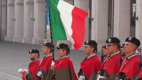 Il Presidente Mattarella riceve il presidente dell'Ucraina Zelensky al Quirinale