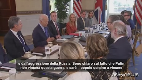 Biden riceve Starmer a Casa Bianca: Putin non vincerà questa guerra