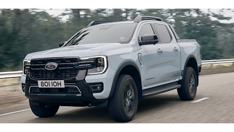 Il nuovo Ford Ranger ibrido è in arrivo nel 2025