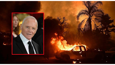 Incendio Los Angeles, i Vip di Hollywood che hanno perso la casa: da Anthony Hopkins a Steven Spielberg