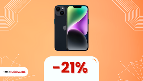 Apple iPhone 14 a solo 602€! Risparmia il 21% su Amazon