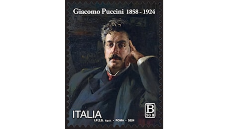 Un francobollo per Puccini nel centenario della morte