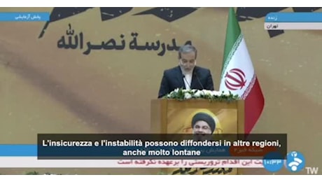 IL VIDEO. L'Iran avverte: rischi che guerra si diffonda fuori da Medio Oriente