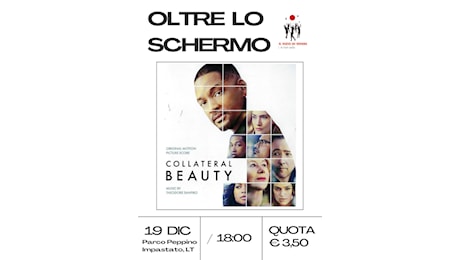 Lamezia, proiettato “Collateral Beauty” al parco Impastato per la rassegna “Oltre lo schermo”