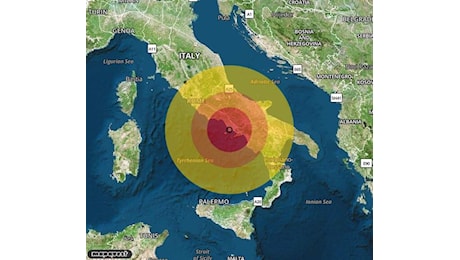 Terremoto in provincia di Napoli, in Campania, a Pozzuoli. Magnitudo 3.4. Ecco qui i dettagli