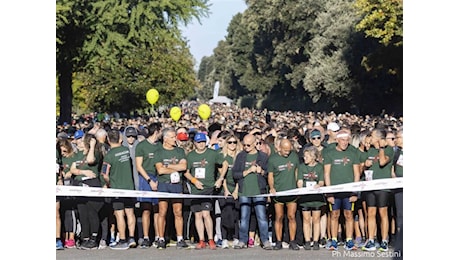 Corri la Vita, distribuite oltre 38mila magliette: marea verde dalle Cascine per l'edizione 2024