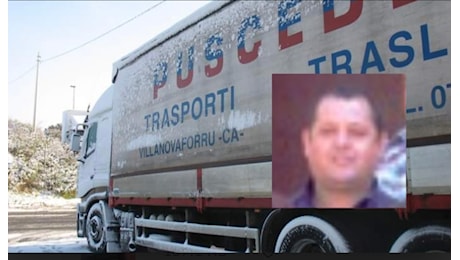 Sardara e Villanovaforru in lutto per Emilio Pusceddu, autotrasportatore 55enne