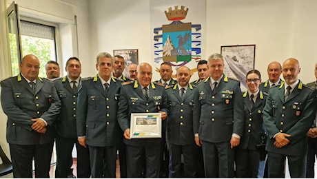 Guardia di Finanza, passaggio del testimone alla Tenenza di Sora: Vitale subentra a Giorgi