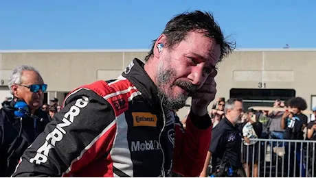 SPORT Keanu Reeves debutta nel mondo delle corse automobilistiche