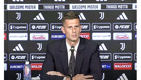 Conferenza stampa Thiago Motta post Inter Juve: le dichiarazioni