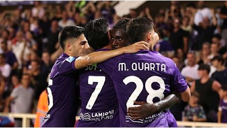 Conference League, sorteggio benevolo con la Fiorentina