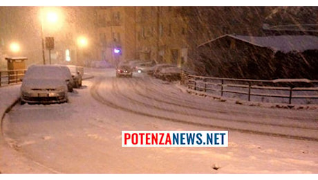 Potenza, crollano le temperature: arriva la neve nel fine settimana? Ecco le ultime previsioni