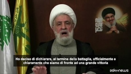 Libano, il leader di Hezbollah: è stata una grande vittoria