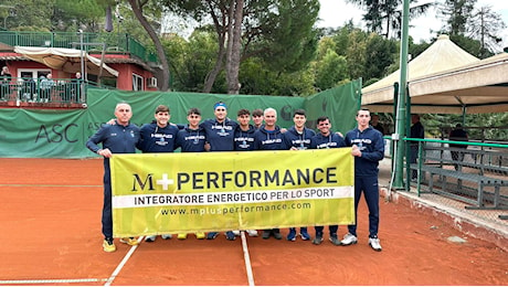 Terza vittoria consecutiva per lo Junior Tennis Perugia M Plus Performance