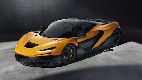 La nuova McLaren W1, supercar da... numeri 1