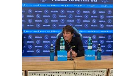 Antonio Conte: 'Domani sarà importante l'approccio ma soprattutto mantenere la giusta attenzione per tutta la partita'