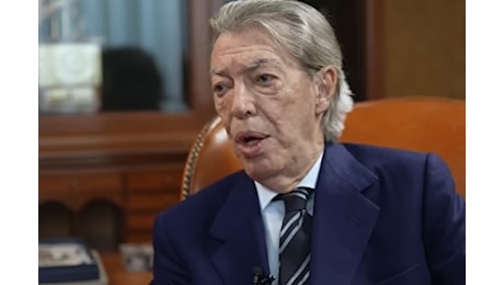 Moratti sgancia la BOMBA: “Vuole che mi ricompri l’Inter”