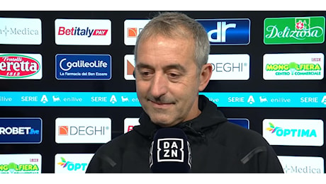 Giampaolo in estasi: Che soddisfazione, sono contento perché stasera dormo