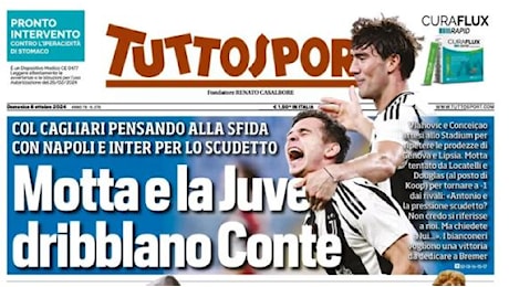 L'apertura di Tuttosport sulla gara di San Siro: Toro flop, lacrime Zapata