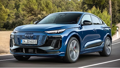 Audi Q6 Sportback e-tron: più aerodinamica, più autonomia