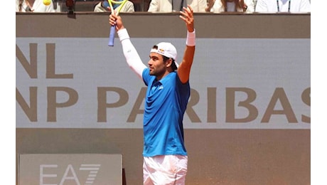 Berrettini vince all'esordio a Roma: battuto Fearnley in due set