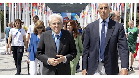 Parigi 2024, il presidente Mattarella inaugura Casa Italia: Da qui un messaggio oltre lo sport