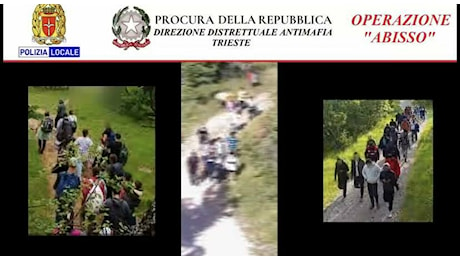 Migranti accompagnati da passeur su e giù per la pista ciclabile: otto arresti