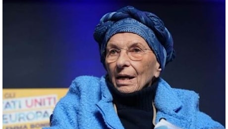 Emma Bonino è ricoverata in terapia intensiva