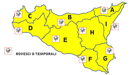 Meteo, allerta gialla della protezione civile: bollettino e previsioni