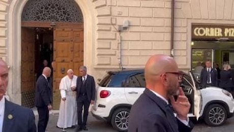 Papa Francesco in visita a Emma Bonino: L'ho trovata benissimo, un incontro cordiale